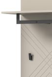 Garderobe Set 5-teilig Apunti in Sand matt Garderobenkombination 250 cm