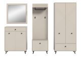 Garderobe Set 5-teilig Apunti in Sand matt Garderobenkombination 250 cm