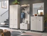 Garderobe Set 3-teilig Apunti in Sand matt Garderobenkombination 155 cm