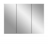 Badezimmer Spiegelschrank Strong in grau 3-trig 80 cm, mit Soft-Close