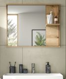 Badezimmer Spiegel Celia in Evoke Eiche Badspiegel 84 cm