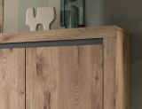 Kommode Legano in Nox Eiche Sideboard 131 x 105 cm