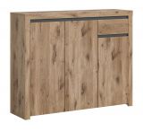 Kommode Legano in Nox Eiche Sideboard 131 x 105 cm