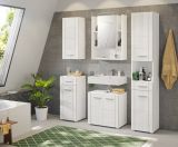 Badezimmer Spiegelschrank Valery in wei Badschrank 1-trig 60 cm