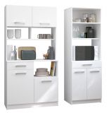 Parisot Kchenschrank Set 2-tlg. Venti3 in wei Kche Buffet und Kchenhochschrank