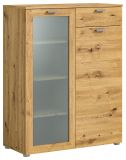 Highboard Dante in Artisan Eiche Anrichte 90 x 115 cm