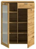 Highboard Dante in Artisan Eiche Anrichte 90 x 115 cm