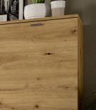 Kommode Dante in Artisan Eiche Sideboard 135 x 115 cm