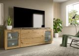 TV-Lowboard Dante in Artisan Eiche TV Unterschrank 180 cm, mit Komforthhe