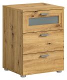 Nachttisch Dante in Artisan Eiche Nachtkommode in Komforthhe 45 x 60 cm