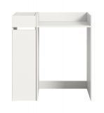 Waschmaschinenumbau Set Flexy in wei 2-teilig berbauschrank und Anstellregal