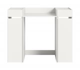 Waschmaschinenumbau Set Flexy in wei 3-teilig berbauschrank und 2 x Anstellregal