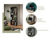 Regal Merlyn in grau Standregal 54 x 159 cm