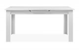 Esstisch Finham in wei Tisch mit Liftauszug 160 / 200 x 80