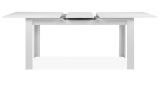Esstisch Finham in wei Tisch mit Liftauszug 160 / 200 x 80