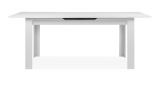 Esstisch Finham in wei Tisch mit Liftauszug 160 / 200 x 80