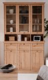 Buffet Rubik in Artisan Eiche Landhaus Vitrine 120 x 200 cm