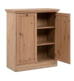 Kommode Rubik in Artisan Eiche Landhaus Sideboard 80 x 90 cm