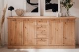 Sideboard Rubik in Artisan Eiche Landhaus Kommode 200 x 90 cm