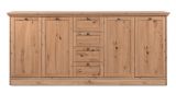 Sideboard Rubik in Artisan Eiche Landhaus Kommode 200 x 90 cm