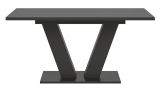 Esstisch Home-X in grau Tisch ausziehbar 150 - 190 cm