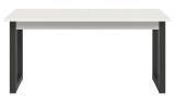 Esstisch Eldon in wei und grau Tisch ausziehbar 150 - 190 cm