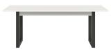 Esstisch Eldon in wei und grau Tisch ausziehbar 150 - 190 cm
