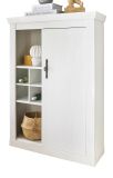 Kommode Fiastra in wei Pinie Landhaus Highboard 105 x 146 cm, Soft-Close-Funktion