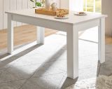 Esstisch Fiastra in wei Pinie Landhaus Tisch 160 x 90 cm