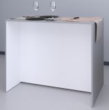 Parisot Kchenschrank Set 3-tlg. Malice6 in Beton grau und wei Kche Buffet und Kcheninsel