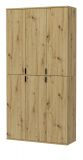 Garderobenschrank Line-Up in Artisan Eiche Schuhschrank 91 x 193 cm