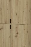Garderobe und Kleiderschrank Line-Up in Artisan Eiche Mehrzweckschrank 183 x 193 cm