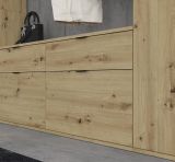 Garderobe Set Line-Up in Artisan Eiche Garderobenschrank 212 x 193 cm