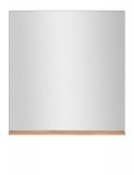 Garderobenspiegel Center in Wotan Eiche Wandspiegel mit Ablage 75 x 80 cm