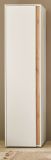 Schuhschrank Center in wei und Wotan Eiche Flurschrank 50 x 200 cm