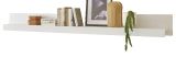 Wandboard Derby in wei matt Wandregal 217 x 22 cm