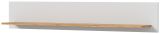 Wandboard Darell in grau und Riviera Eiche Wandregal 150 cm