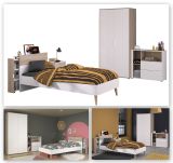 Parisot Kinder- und Jugendzimmer Set 5-teilig Aalborg2 in wei und Eiche japanisch