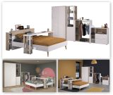 Parisot Kinder- und Jugendzimmer Set 7-teilig Aalborg11a in wei und Eiche japanisch