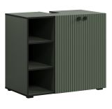 Waschtisch Set Bliss in gr�n Komplett-Set mit Waschbecken 90 cm