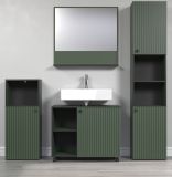 Badmbel Set Bliss in grn Badkombination 4-teilig 180 x 186 cm