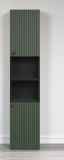 Badezimmer Hochschrank Bliss in grn Badschrank 40 x 186 cm