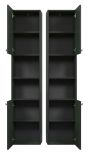 Badezimmer Hochschrank Bliss in grn Badschrank 40 x 186 cm