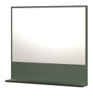 Badezimmer Spiegel Bliss in grn Badspiegel mit Ablage 80 cm