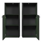 Badezimmer Kommode Bliss in grn Badschrank 40 x 95 cm