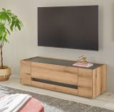 TV-Lowboard Center in Evoke Eiche und grau TV-Unterteil 140 cm