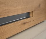 TV-Lowboard Center in Evoke Eiche und grau TV Unterteil 170 cm