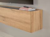 TV-Lowboard Center in Evoke Eiche und grau TV-Unterteil hngend 150 cm Hngeschrank