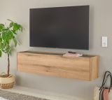 TV-Lowboard Center in Evoke Eiche und grau TV-Unterteil hngend 150 cm Hngeschrank
