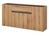 Sideboard Center in Evoke Eiche und grau Kommode 170 x 87 cm